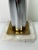 Mid-Century Modern Mid Century Chrome & Marble Table Lamp For Sale - Image 3 of 9