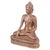 19th Century Seated Buddha Figure in Bronze with Classical Meditative Pose For Sale - Image 5 of 5