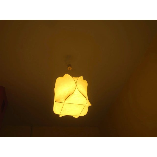 Cocoon Pendant Light by Achille Castiglioni, 1960s For Sale - Image 5 of 9