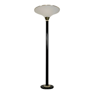 1980’s Hollywood Regency Torchiere Floor Lamp