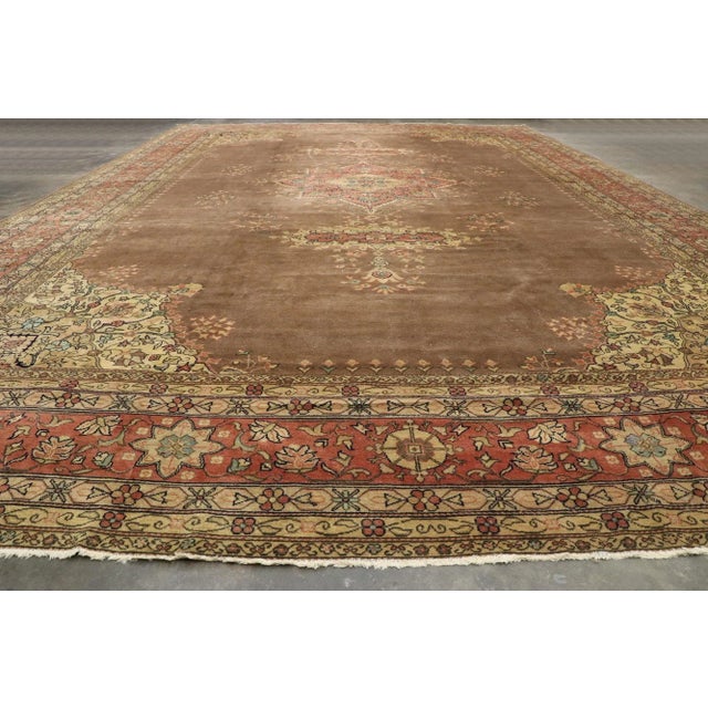 Antique Romanian Rug - 13' x 19'09 For Sale - Image 9 of 10