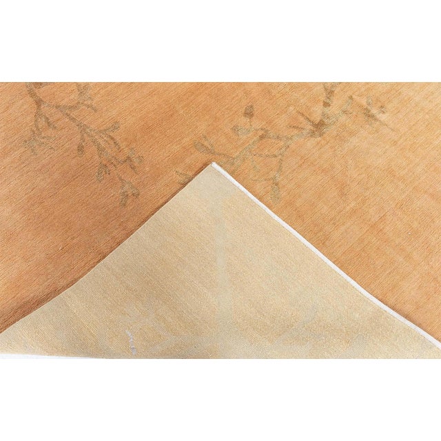Modern Dusty Blue Rug "Burgeon" Designed By Paolo Moschino by Doris Leslie Blau For Sale - Image 4 of 7