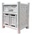 Wood Elephant Bamboo Nightstands For Sale - Image 7 of 10