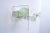 J.l. Kalmar 1950s u-shaped glass with a green stripe. manufactured by j.l. Kalmar in austria. in very good condition. 2 in...