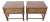 American of Martinsville Hollywood Regency Bamboo Nightstands a Pair 6449 For Sale