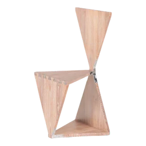Contemporary "Elfenbein" Cerused Solid Teak Hall Chair Designed by Maximilian Eicke for Max Id Ny