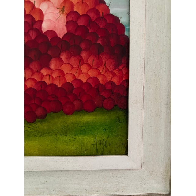 French 1930s Philippe Augé Signed Surrealist Oil on Canvas For Sale - Image 3 of 6