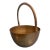 Vintage Solid Brass Preserve/Cooking Pot With Riveted Handle For Sale