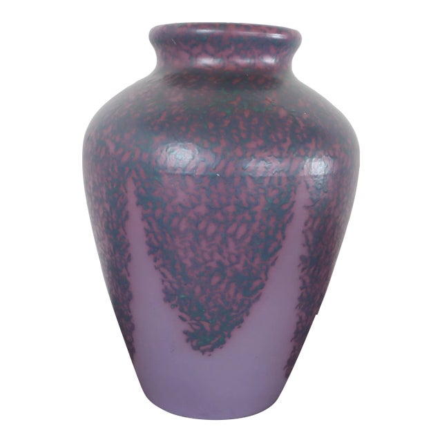 Modern Purple Pottery Vase Chairish