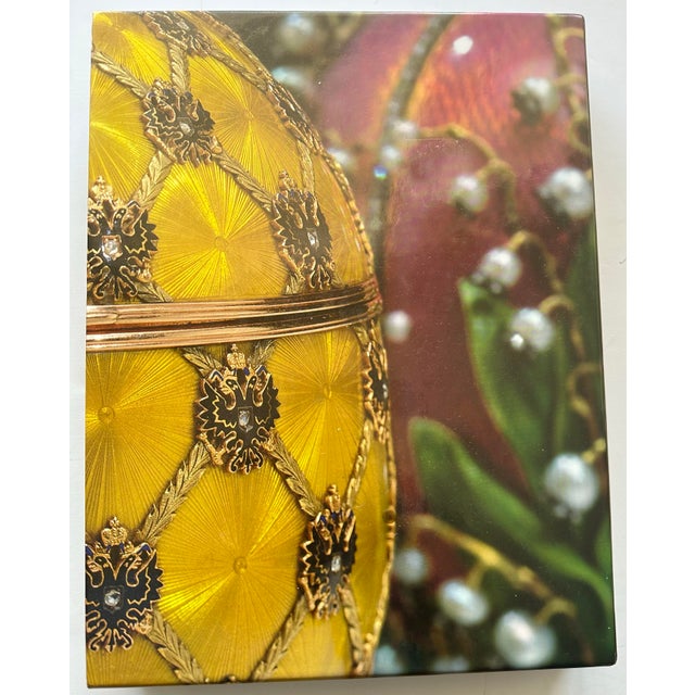 Yellow Faberge Treasures of Imperial Russia Slip Cover Hardcover Geza Von Habsbu For Sale - Image 8 of 12