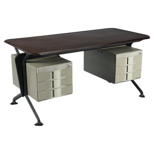 Large ARCO Desk attributed to BBPR for Olivetti, 1960s