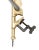 Industrial Antique “The Acme” Brass & Iron Bar-Mount Corkscrew — Industrial Wine Opener For Sale - Image 3 of 11