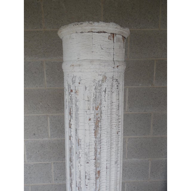 Vintage Architectural Salvage Greek Revival Pillar Columns A Pair