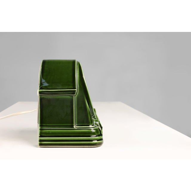 Glass Ceramic and Glass Lamp from Whitbread & Co., United Kingdom, 1950s For Sale - Image 7 of 11