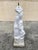 Early 20th Century Italian Classical Carved Marble 31" Cherub Dolphin Garden Fountain Statue For Sale - Image 13 of 13