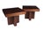 Pair of Milo Baughman style occasional tables Model #1922, circa 1960s. Architectural Modernist Design! Featuring...