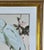 Wood ate 20th Century Art LaMay Signed Limited Edition Passion Plums Herons Gold Gilt Framed Giclee For Sale - Image 7 of 13
