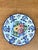Traditional Vintage Portuguese Pierced Ceramic Floral Plate For Sale - Image 3 of 12