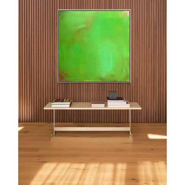 Stunning Large "Morning Glory" by Trixie Pitts Abstract Expressionist Oil Painting For Sale In Nashville - Image 6 of 12