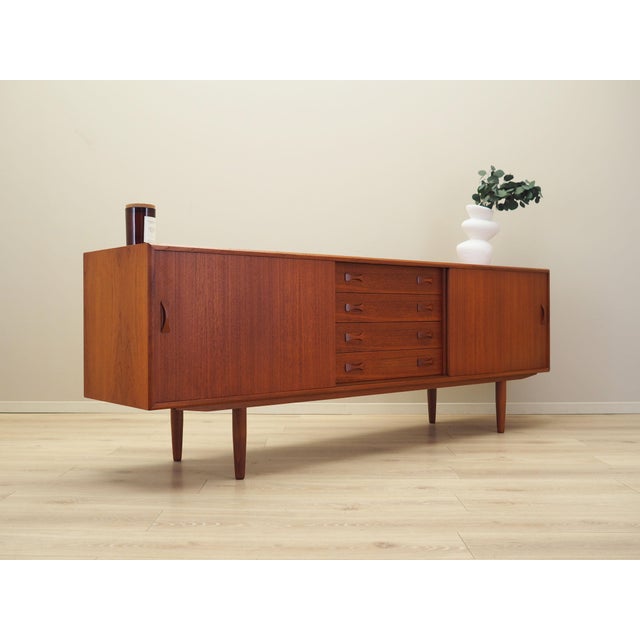 Danish Teak Sideboard from Clausen & Søn, 1960s For Sale - Image 6 of 18