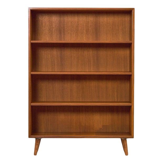 Swedish Bookshelf in Teak, 1950 For Sale