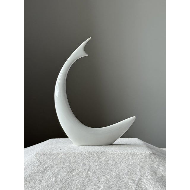 A rare shark figurine designed by Jaroslav Ježek, produced in the 1960s. This model represents the very best of the...