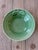 Ceramic Pair of Vintage Green Majolica Bordallo Pinheiro Bowls From Portugal For Sale - Image 7 of 10