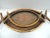 Bamboo and Rattan Oval Nesting Serving Trays - Set of 2 For Sale - Image 4 of 4