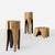 Tan Ausgebrannt Stool by Kaspar Hamacher For Sale - Image 8 of 8