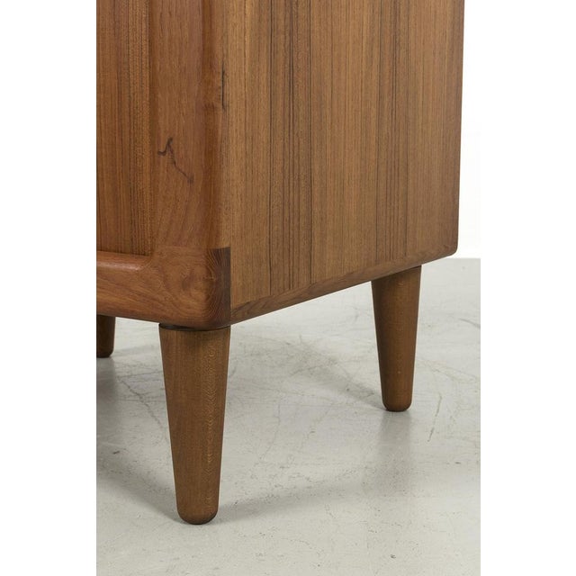 Wood Vintage Danish Cabinet For Sale - Image 7 of 10