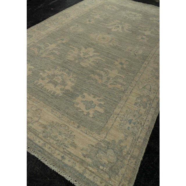 Textile Oushak Rug 3' x 4'10" #21355 For Sale - Image 7 of 8