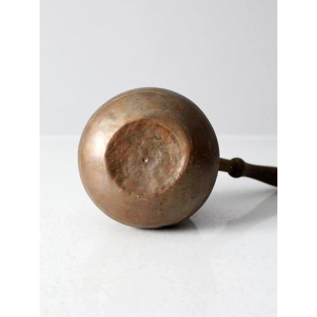 Antique Copper Spouted Pot For Sale - Image 9 of 11