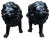 Italian Bronze Medici Lion Statues, 20th Century, Set of 2 For Sale