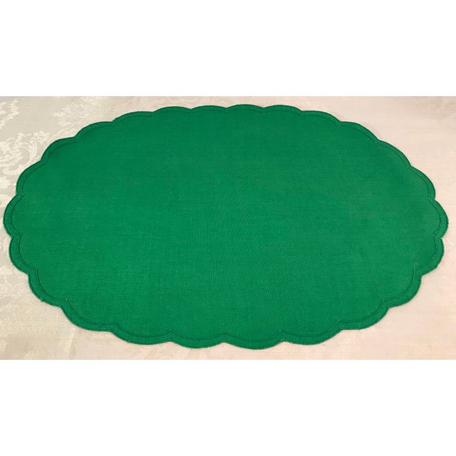 Vintage Woven Holiday Green Placemats Set of 4 Chairish