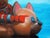 Search by Andreas Claussen | Oil on canvas Astronaut in a floatie with a dog head on water For Sale - Image 4 of 5