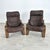 Westnofa Furniture Leather Armchairs Attr. To Arnt Lande for Westnofa - A Pair For Sale - Image 4 of 18
