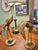 This is a pair of the beloved and sought after brass crane sculptures from the mid century. These are larger than most ,...