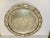 Early 20th Century Moroccan Polished Round Footed Silvered Tray With Brass Overlay For Sale - Image 5 of 13