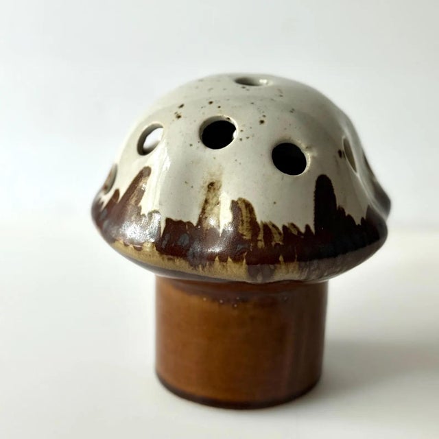 1970’s Mushroom Tea Light Candle Holder For Sale In San Antonio - Image 6 of 7