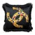 Chanel CC Logo Vintage Silk Scarf Pillow III For Sale