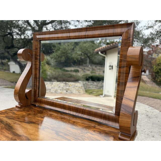 19th-Century American Empire / Grecian Plain Style Two-Piece Dressing Suite, C. 1840 For Sale In San Antonio - Image 6 of 17