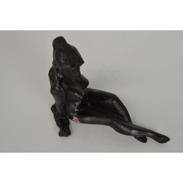 Mid-Century Sculpture attributed to Bohumil Kokrda for Jihokera, 1960s For Sale - Image 10 of 14
