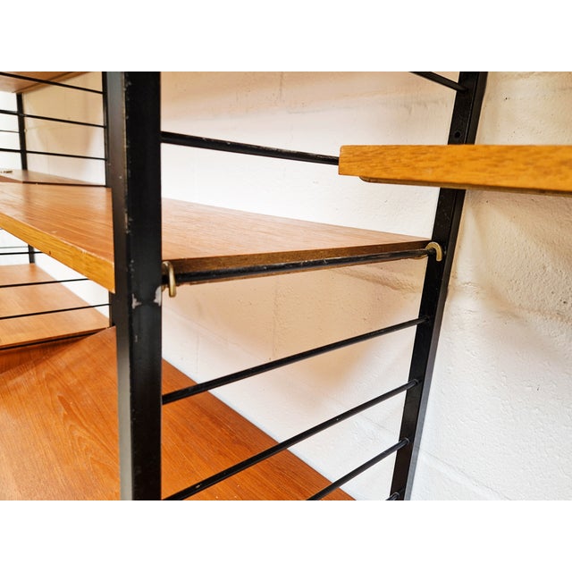 Vintage Danish Three Bay Sideboard by Robert Heal for Heals Staples Ladderax, 1960s For Sale - Image 12 of 13