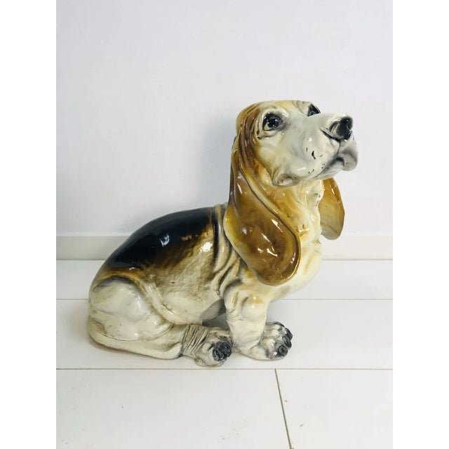 Vintage Basset Hound Sculpture from King, 1960s For Sale - Image 13 of 13