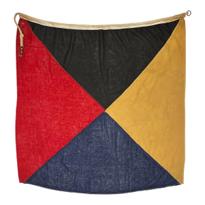Large Vintage Cotton Nautical Signal Flag