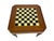 Italian Octagonal Multi-Game Table With 4 Chairs, Inlaid Wood, Chess, Backgammon & Roulette, 1980s For Sale - Image 11 of 18