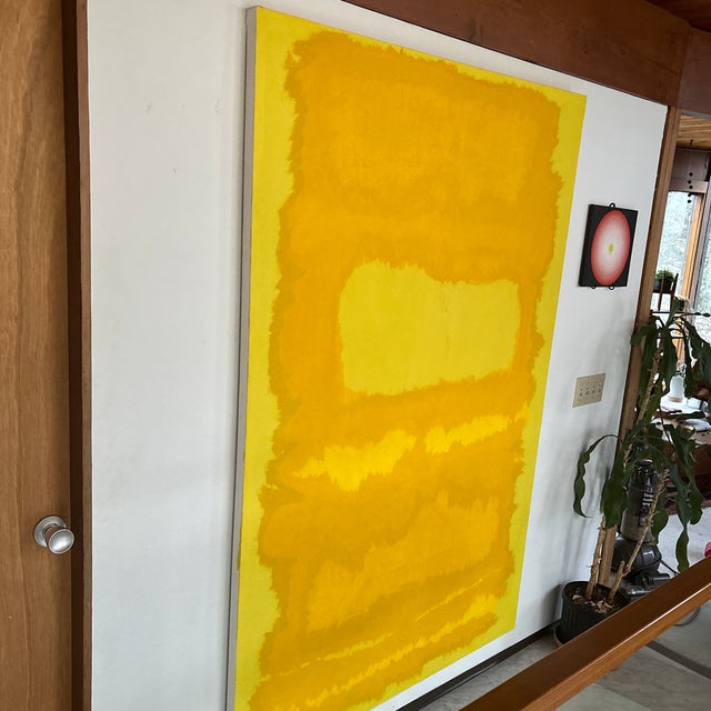 2000 - 2009 Contemporary Modernist Abstract Painting on Canvas, Signed by the Artist For Sale - Image 5 of 11