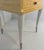 1980s Italian Modern Side Table in Maple with Cream Lacquer and Chrome, 1980s For Sale - Image 5 of 9