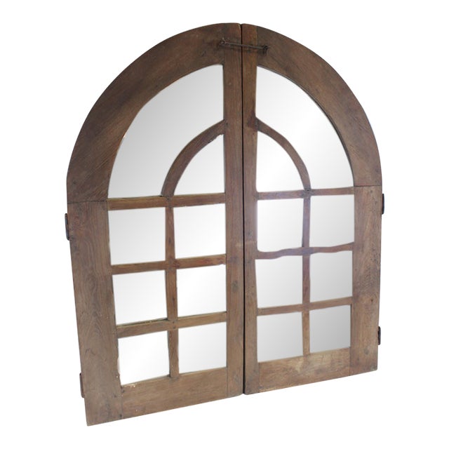 Grand Mirror Arched Palladian Style For Sale