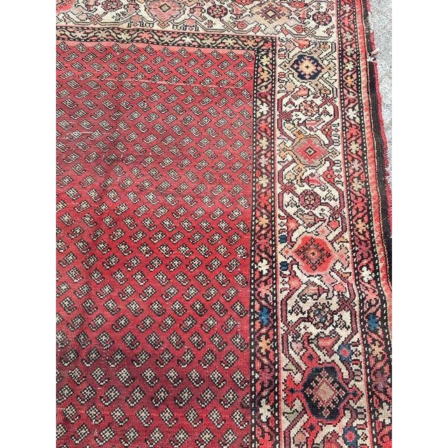 Large Antique Malayer Runner, 1890s For Sale - Image 9 of 18